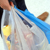 single-use plastic bag
